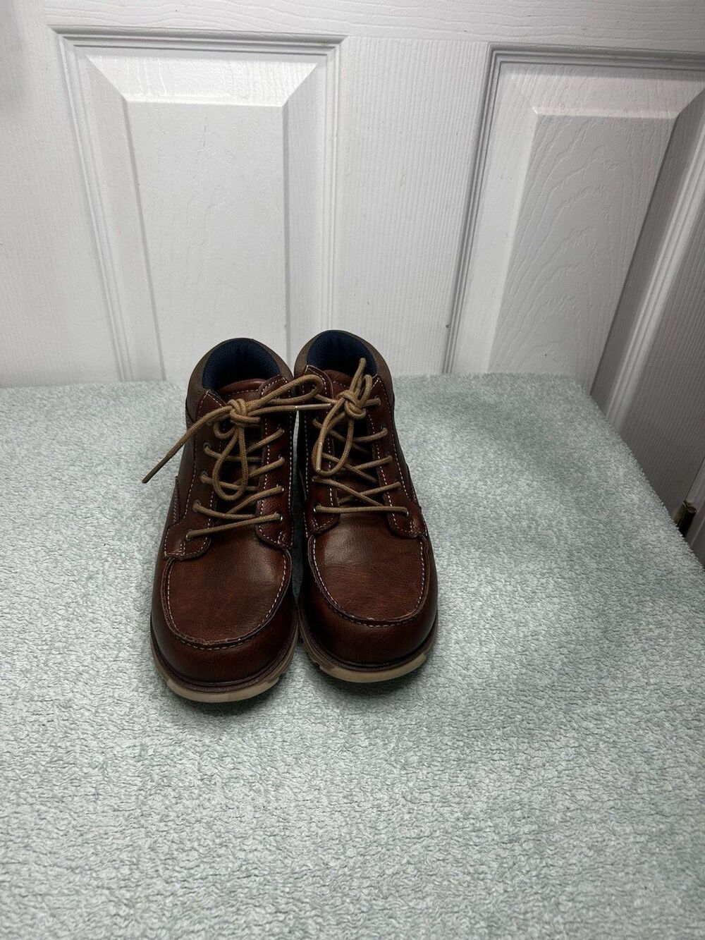 Mix No. 6 Edmund Junior boy Brown Lace-Up Ankle Boots Size 2M